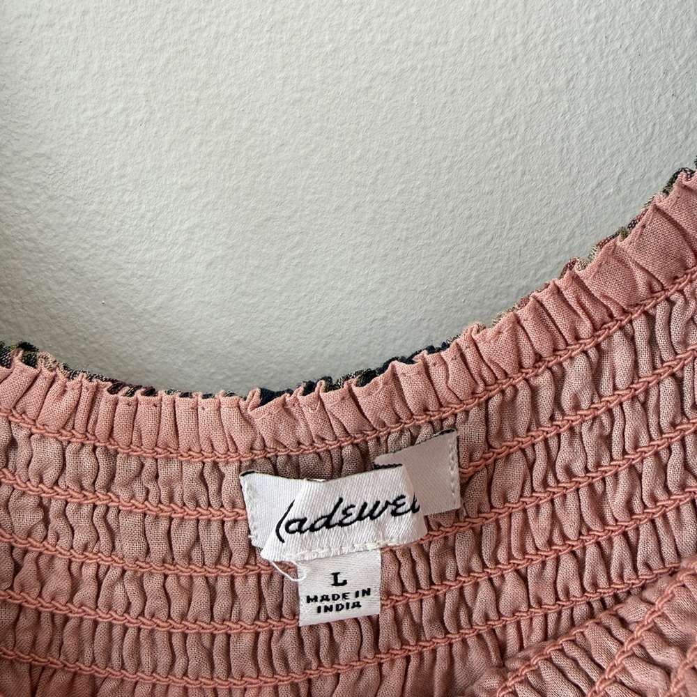 Plaid Madewell dress - Picture 4 of 4